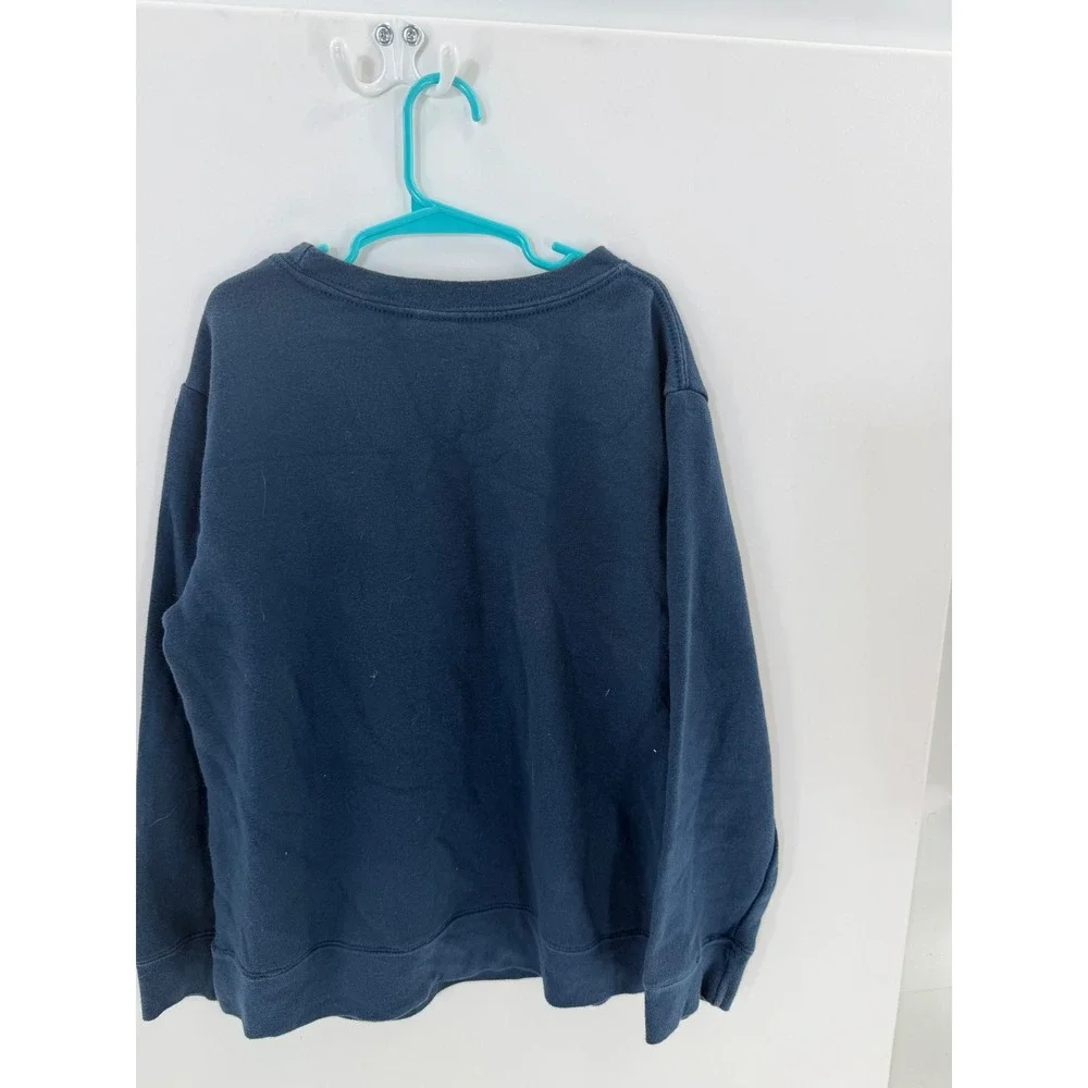Gymboree Star Wars A New Hope Movie Poster Graphic Sweatshirt Navy Kids M 7-8